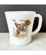 Vintage Fire King Anchor Hocking Mug Coffee Cup D Handle Mallard Duck Hu... - $15.15