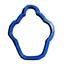 6x Cup Cake Muffin Outline Fondant Cutter Cupcake Topper 1.75 IN USA FD265 - $6.99