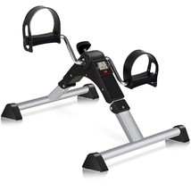 Pedal Exerciser, Under Desk Bike Stationary Exerciser For Arm And Leg Wo... - £53.48 GBP