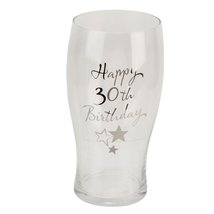 Juliana Happy 30th Birthday Pint Glass in Gift Box G31930 - £11.49 GBP