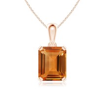 Authenticity Guarantee

ANGARA 5.6 Ct Emerald-Cut Citrine Solitaire Pendant N... - $1,424.72