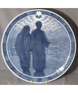 ROYAL COPENHAGEN 1918 Christmas Jubilee Plate 14 inches!  Only 49 made! - £2,280.70 GBP