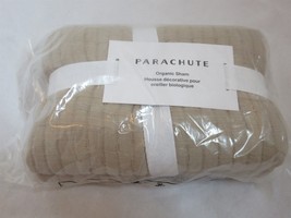 1 Parachute Organic Air Cotton Euro Sham Bisque - £32.01 GBP