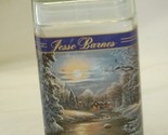 Jesse Barnes Container Jar Decorative New Fallen Snow Winter Scene 32 oz. - £19.54 GBP