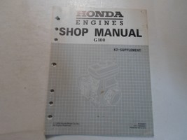 1997 Honda Engines G100 K2 Supplement Shop Manual Loose Leaf Stained Factory Oem - £12.74 GBP