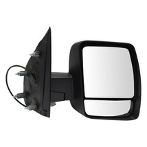 Mirror For 12-16 Nissan NV2500 Right Side Power Non-Heated Manual-Foldaway Black - £188.86 GBP