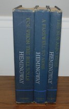 Lot 3 Ernest Hemingway Book HC Bell Tolls Farewell to Arms Sun Also Rises VNTG! - £11.65 GBP
