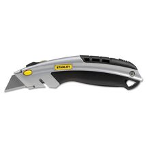 Stanley InstantChange 6-5/8 in. Retractable Utility Knife Black/Gray - $14.95