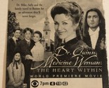 Dr Quinn Medicine Woman Heart Within Tv Print Ad Vintage Jane Seymour TPA3 - £4.68 GBP