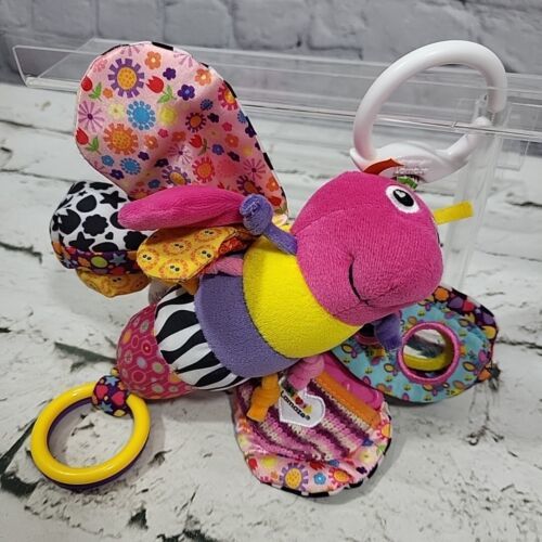 Primary image for Lamaze Busy Butterfly Baby Plush Crinkle Swing Car Seat Toy 