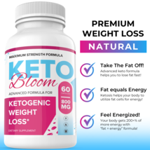 Keto Bloom Diet Pills BHB Instant Keto Fast Boost Burn Max Advanced Weight Loss - £19.16 GBP