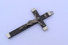 ⭐antique French crucifix,religious cross ⭐ - £43.63 GBP
