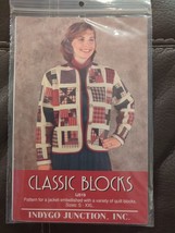 Vtg 1997 Indygo Junction Wearable Art Jacket Sweater Vest Sizes S - Xxl IJ519 - $9.49
