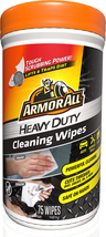 Heavy Duty Cleaning Wipes, Interior &amp; Exterior Car Cleaning Wipes – 75 Count - £11.53 GBP
