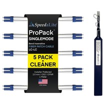 5-Pack - 1M Propack Unc Lc To Lc Fiber Patch Cable Singlemode With, By Unc Group - $38.98