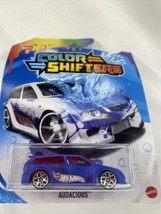 Hot Wheels Color Shifters Blue Audacious￼ - Color Changing Car 1:64 Mattel - £7.25 GBP