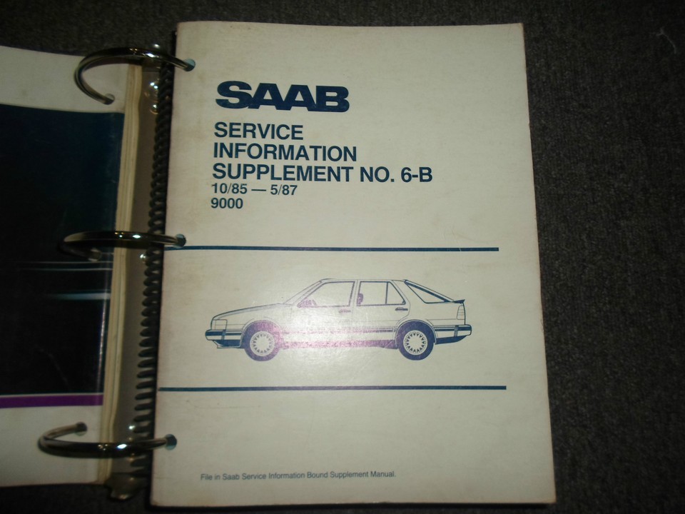 1971 85 1999 Saab 9000 Di APC Engine Supplement Workshop Management Manuals O... Item image 8