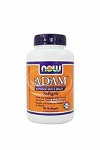 NEW Now Adam Superior Men&#39;s Multi Softgels Betacarotene Gluten Free 90 ct - £23.38 GBP