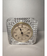 STAIGER West GERMANY Quartz Lead Crystal France Clock Mantel Desk Vintag... - $373.45 MXN