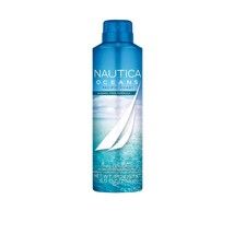 Nautica Oceans Pacific Coast Deodorizing Body Spray for Men - Uplifting, Refresh - £19.10 GBP