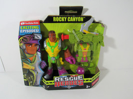 RESCUE HEROES ROCKY CANYON W/ SWINGING PICK AXE *NEW*  - $10.89