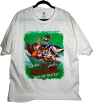 Jimmy Buffett Son of a Sailor High Tide Tour 2019 T-Shirt White Size XL - $536.70 MXN