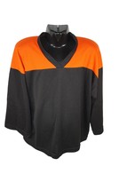 Xtreme Basics Yth S/M Black Orange Hockey Jersey - Youth Small Medium - £7.98 GBP