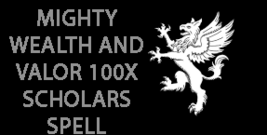 100X 7 Scholars Mighty Wealth And Valor ROYAL100X Work Magick Ring Pendant - £23.37 GBP