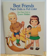 Best Friends Paper Dolls In Full Color Queen Holden 1985 Uncut New Vintage - $29.94 CAD