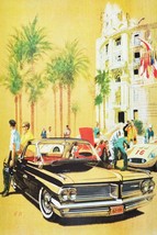 1962 Pontiac Grand Prix ad Monaco | 24x36 inch POSTER | vintage Luxury car - £16.21 GBP