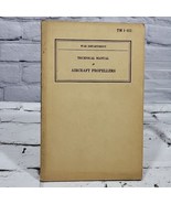 War Department Aircraft Propellers Technical Manual TM 1-412 1940 Original - £11.73 GBP