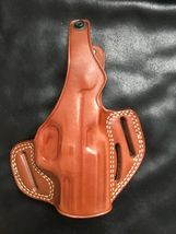 Fits WALTHER PK 380 Masc Hand Made Leather Belt Holster With 3 Slot #1168# RH image 5