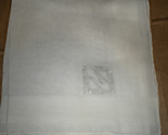 Men's Handkerchief - White with the Initial  "M"  - $5.00