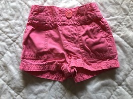 Circo Baby Girls Basic Shorts, size 18 mo,  pink,  cotton - £3.60 GBP