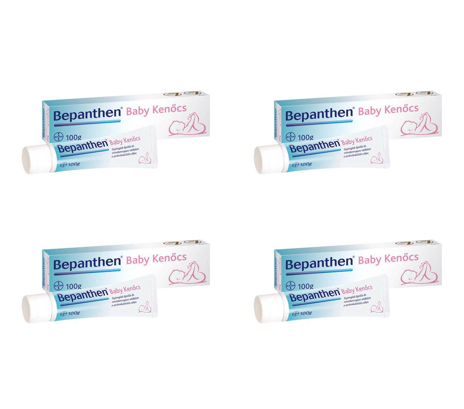 Bepanthen Ointment Baby Skin Protection Gel for Everyday Use 4 x 100g - $149.99