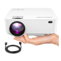 DBPOWER L12 Mini Projector, 176&#39;&#39; 3000L LED Movie Projector, Home Theater Video  - £77.53 GBP