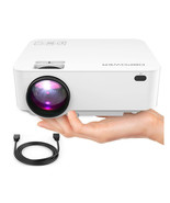DBPOWER L12 Mini Projector, 176&#39;&#39; 3000L LED Movie Projector, Home Theate... - £78.10 GBP