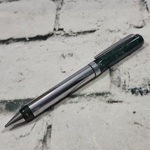 Vintage Pierre Cardin Mechanical Pencil Chrome And Green Drafting Pencil  - $14.84