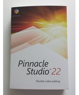 Pinnacle Studio 22 - Flexible Video Editing - Sealed Retail Box - $20.00