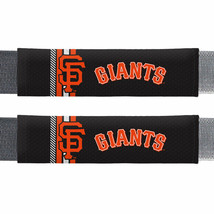 San Francisco Giants MLB 2 Pack Rally Seat Belt Shoulder Covers Car Auto Truck - £8.99 GBP