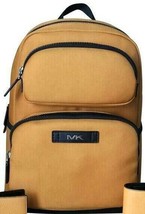 NWB Michael Kors Kent Sport Utility Yellow Backpack 37U1LKSC50 $448 Gift... - $137.59