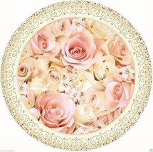 Dazzling Bouquet Bridal Shower Paper Lunch Plates Party Tableware New 8 Count - £3.96 GBP