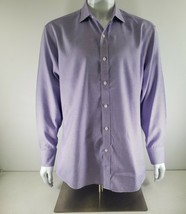 JAccardi Lite Purple Dress Shirt Large - £34.25 GBP