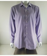 JAccardi Lite Purple Dress Shirt Large - £33.88 GBP