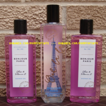 Bonjour Paris Bath and Body Works Fine Fragrance Mist x 1 Shower Gel x 2 - £48.22 GBP