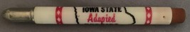 Vintage Iowa State Adapted Hybrids Elkhart Advertising Bullet Pencil - £4.79 GBP