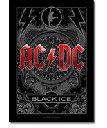 AC/DC Textile Poster (Black Ice) - $18.00