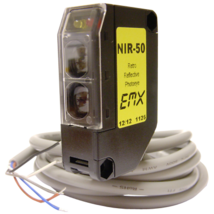 EMX 50ft 12/240V Retro Reflective Photocell Photoelectric Sensor Beam Re... - $106.24