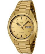 Seiko 5 Men  Automatic Gold-tone Stainless Steel Bracelet SNXL72 - $167.31