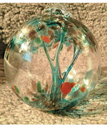 Hanging Glass Ball 4&quot; Diameter &quot;Three Season&quot; Witch Ball (1) GB4 - $16.93